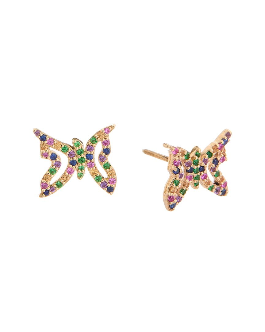 Lana Jewelry 14K 0.35 ct. tw. Butterfly Earrings