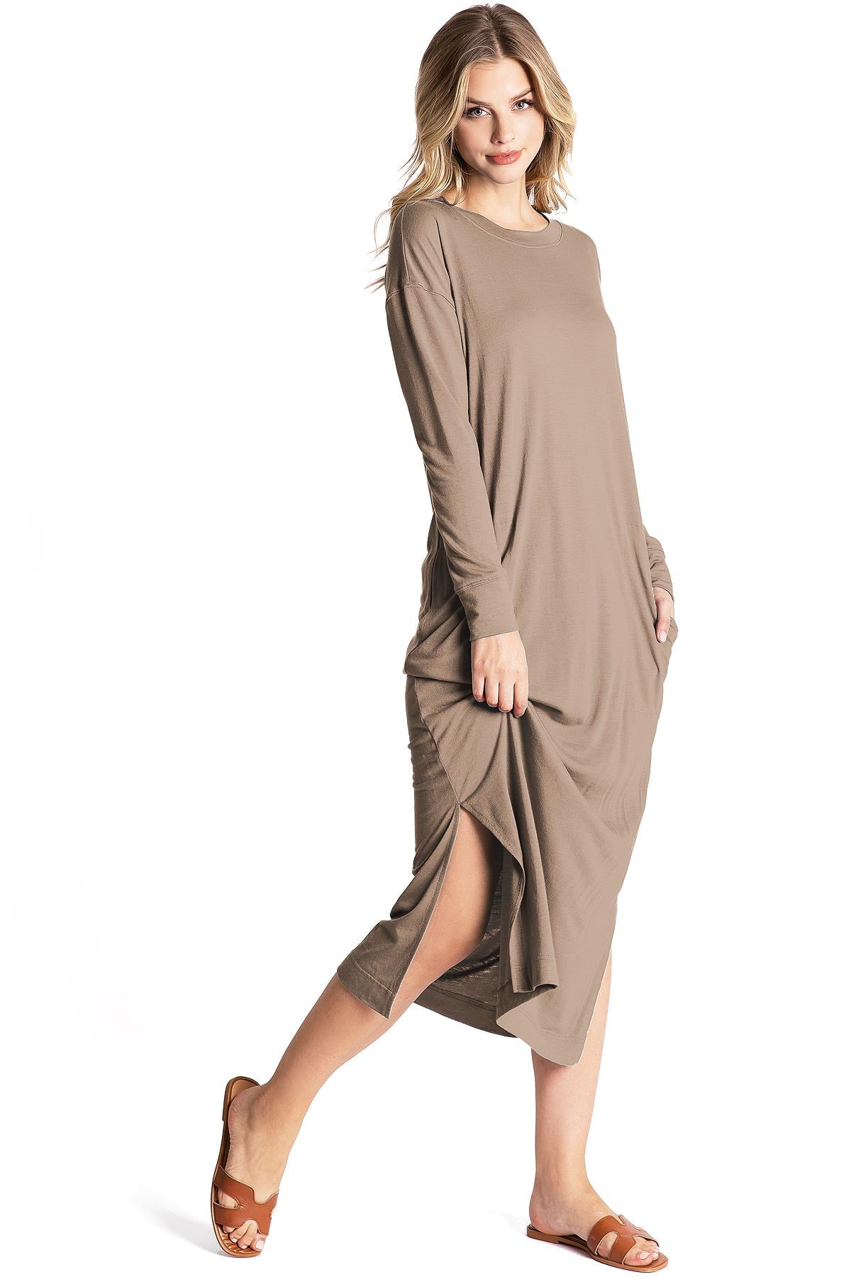 midi floral cocktail dress for wedding ASTR THE Label Luvita Floral Ruffled Midi-Dress