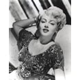 thumbnail image 1 of Lana Turner Posed on Couch Black and White Photo Print (24 x 30), 1 of 1