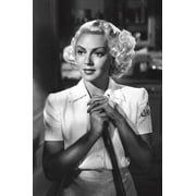 Lana Turner Postman Always Rings Twice B&w 24x36 Poster
