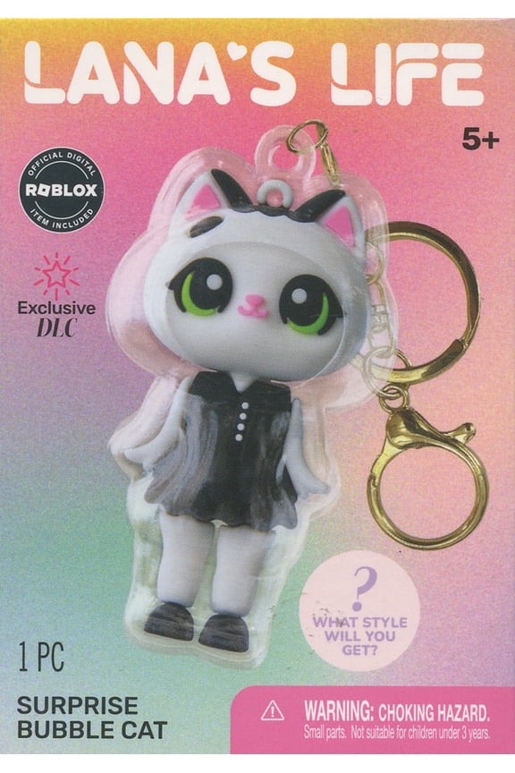 Lana's Life Suprirse Bubble Cat Keychain Mystery Pack