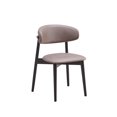 thumbnail image 1 of Lanae Side Chair (Set-2), Gray Fabric & Black Finish, 1 of 4