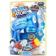 Lanard Bubble-ator - Assorted Color Red OR Blue - Handheld Auto- Blowing Bubble Machine, 4oz Solution, Spill-Resistant, Outdoor Play Toy, Kids 3+