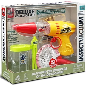 Lanard Nature Explorer: Insect Vacuum Deluxe Collector Set - Bug Out Critter Capture Set, Toy Outdoor Observation & Explorer Tools, Battery Powered, Kids Ages 3+