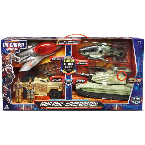 Lanard The Corps Combat Strike Multicolor Battle Pack Value Box