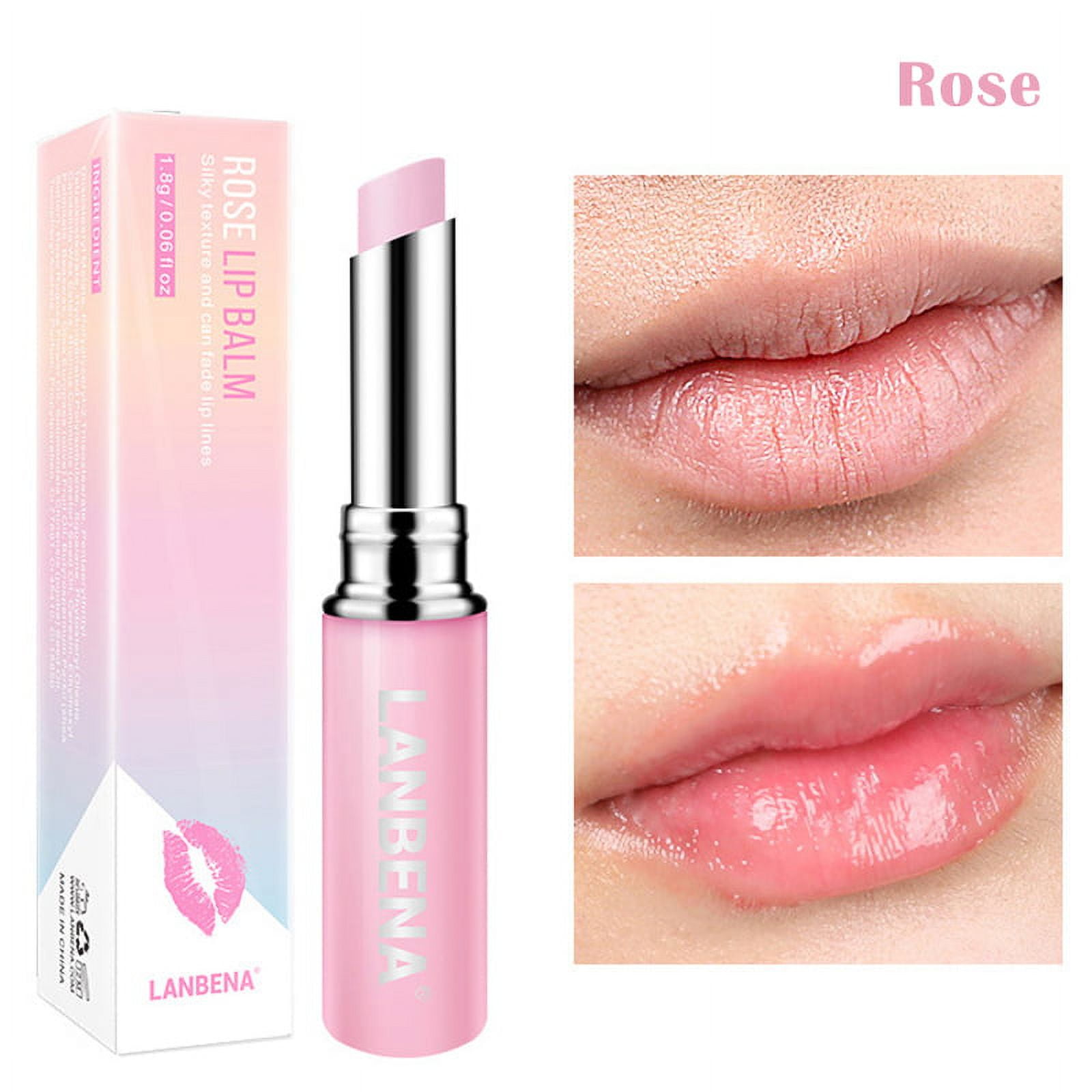Lanbena Hyaluronic Acid Lip Balm Moisturizing Lips Reduce Fine Lines Relieve Dryness Long