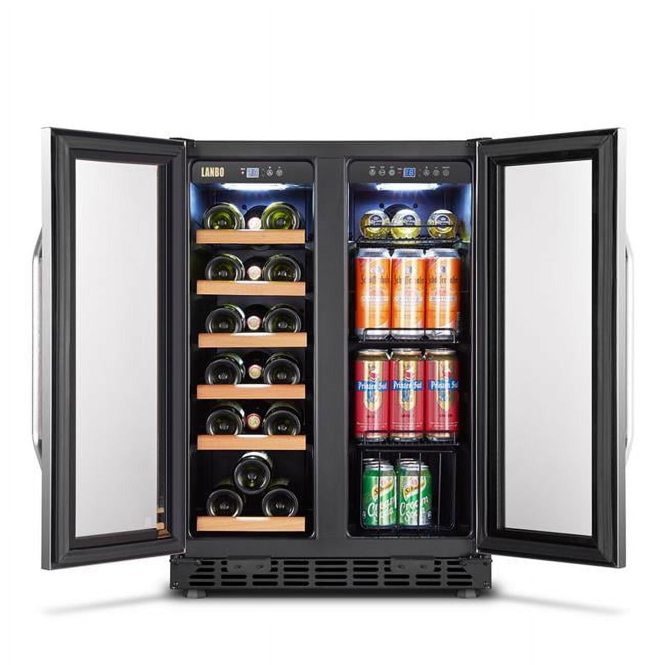 Lanbo Appliances LB36BD 24 in. Wine & Beverage Cooler