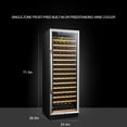 thumbnail image 1 of Lanbo LW177S Single Zone (Built In or Freestanding) Compressor Wine Cooler, 171 Bottle Capacity, 1 of 2