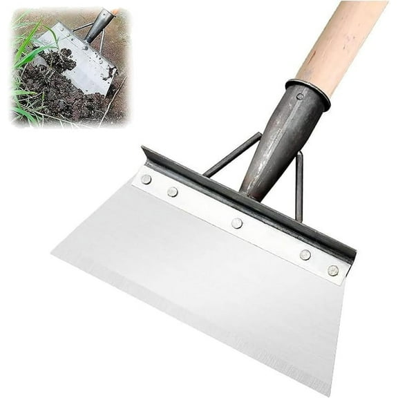 Lanbtorn Multifunctional Heavy-Duty Garden Cleaning Shovel for Digging