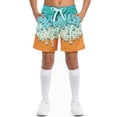thumbnail image 1 of Lanbubble Boys Athletic Groundwork Performance Shorts Kids Mesh Breathable Quick Dry Stretch Basketball Active Sweat Shorts for 7-14 Years, 1 of 8