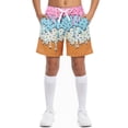 thumbnail image 1 of Lanbubble Boys Athletic Groundwork Performance Shorts Kids Mesh Breathable Quick Dry Stretch Basketball Active Sweat Shorts for 7-14 Years, 1 of 7