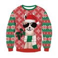 thumbnail image 1 of Lanbubble Unisex Kids Ugly Christmas Knit Sweater Crewneck Pullover for Boys and Girls Ages 7-14, 1 of 5