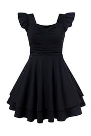 Junior Black Dresses for Stylish Occasions