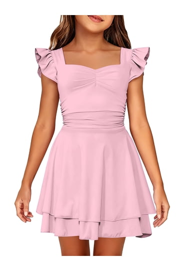 pink punk dress THE DESIREE DRESS in punk pink and gold lurex
