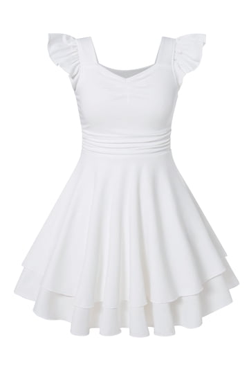 Teenagers White Dresses