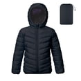 thumbnail image 1 of Lanbubble Girls Puffer Jacket Hooded Packable Winter Coat with Pockets Lightweight Warm Outerwear for Kids, Sizes 4-12 Years, 1 of 11
