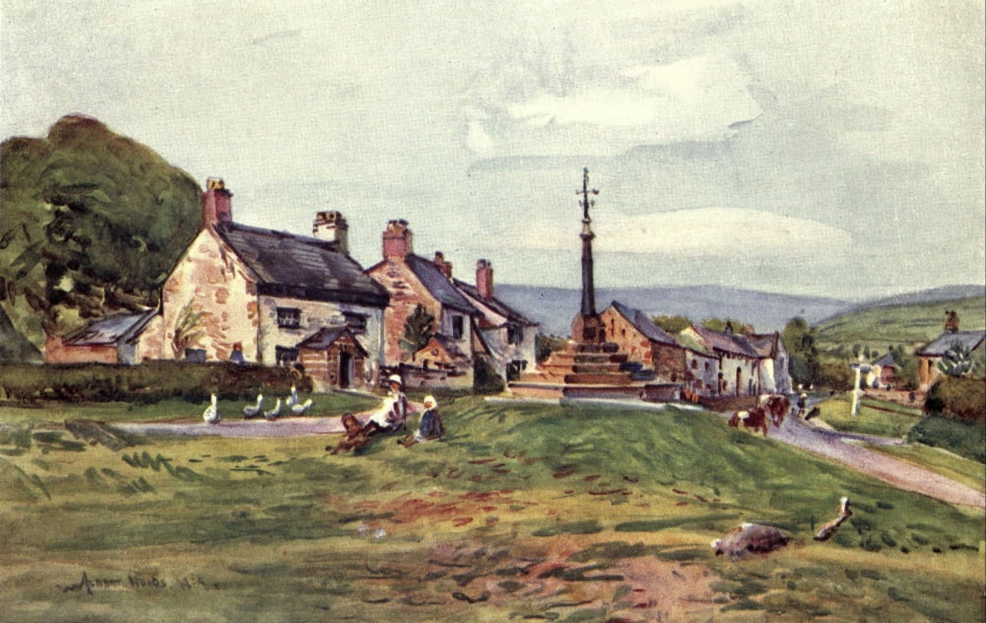Lancashire 1921 Inglewhite Canvas Art - Albert Woods (24 x 36)