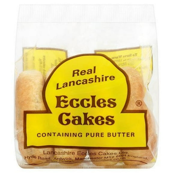 Lancashire Eccles Cakes 150g - 6 Pack