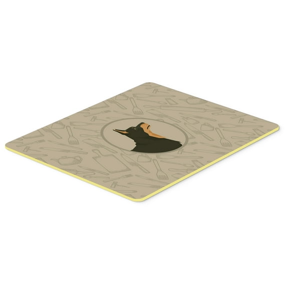 Lancashire Terrier In the Kitchen Kitchen or Bath Mat 24x36