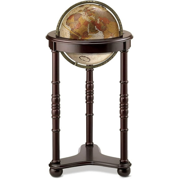 Lancaster 12 Inch Metallic Bronze Floor Globe