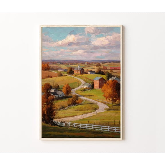 Lancaster County Pennsylvania Amish Farm Home Decor