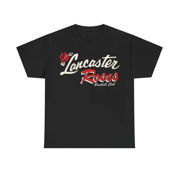Lancaster Roses Nostalgic Retro Baseball Team Diamond History Unisex T-Shirt, up to size 5XL