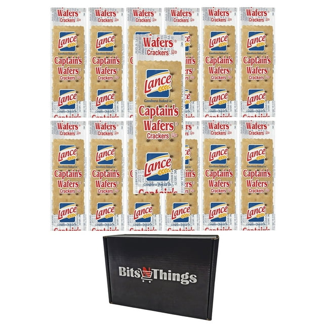 Lance Captain's Wafers Crackers Two Crackers per Pouch Pack of 50