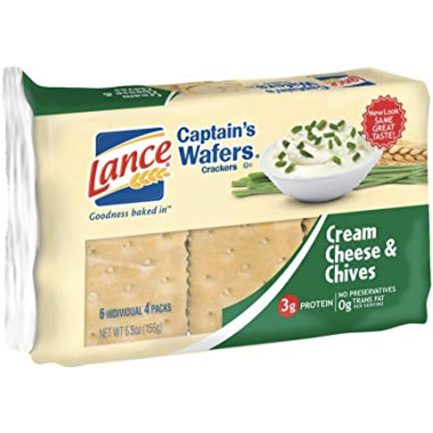 Lance Captains Wafers Cream Cheese And Chives (2Pk)