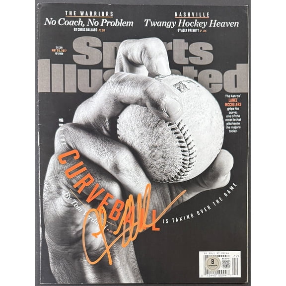Lance McCullers Signed May 29, 2017 Sports Illustrated Magazine Beckett Astros
