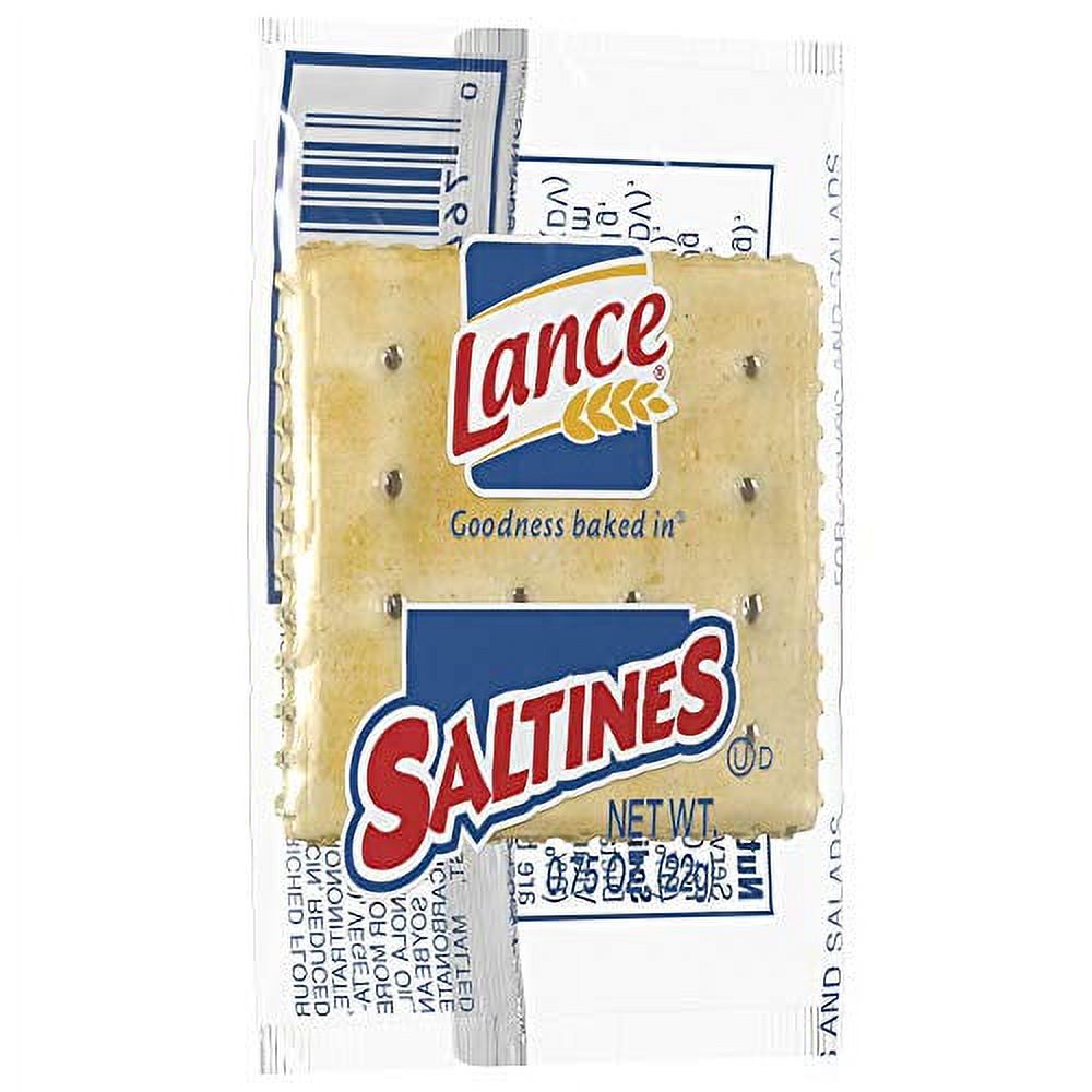 Lance Saltines Crackers, Single Serve Packs, 500 Count