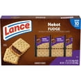 thumbnail image 1 of Lance Sandwich Cookies, Nekot Fudge, 10 Individually Wrapped Packs, 6 Sandwiches (Pack of 4), 1 of 5
