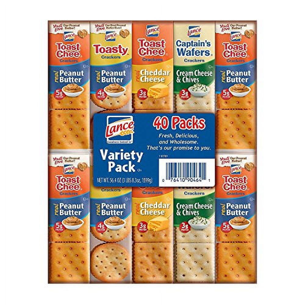 Lance Sandwich Cracker Variety Pack (40 ct.) Pack of 2