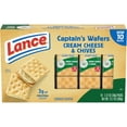 thumbnail image 1 of Lance Sandwich Crackers, Captain's Wafers Cream Cheese and Chives, 10 Packs, 6 Sandwiches (Pack of 6), 1 of 5