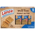 thumbnail image 1 of Lance Sandwich Crackers, Made with Whole Grain Crackers, Peanut Butter, 10 Individual (Pack of 4), 1 of 5