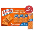 thumbnail image 1 of Lance ToastChee Peanut Butter, 10 Count 1.52 oz, 1 of 8