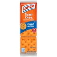 thumbnail image 1 of Lance Sandwich Crackers, ToastChee Peanut Butter, Individual Snack Pack, 6 Sandwiches, 1 of 12