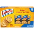 thumbnail image 1 of Lance Sandwich Crackers, Toasty Peanut Butter, 10 Individually Wrapped Sandwiches (Pack of 4), 1 of 5