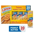 thumbnail interactive-video image 1 of Lance Sandwich Crackers, Toasty Peanut Butter, 20 Individually Wrapped Packs, 6 Sandwiches Each, 1 of 14