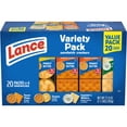 thumbnail image 1 of Lance Sandwich Crackers, Variety Pack, 3 Flavors, 20 Individually Wrapped Packs, 6 Sandwiches Each, 1 of 10