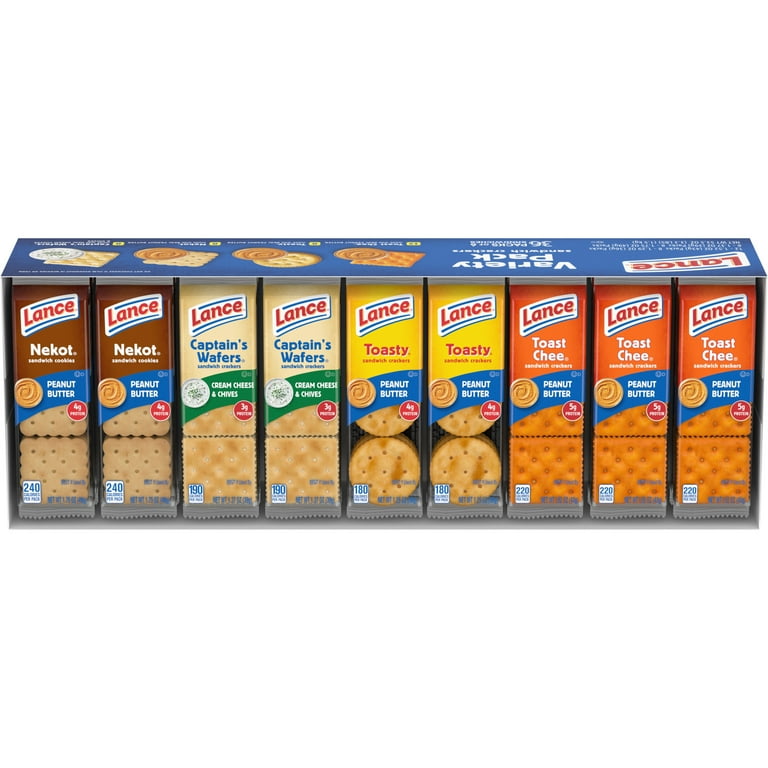 Cookies and Crackers Variety Pack, Assorted, 36/Box, Ships in 1-3 Business Days