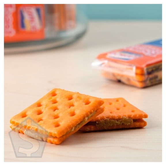 Lance Toast Chee Peanut Butter Sandwich Crackers 20 Count Box - 6/Case