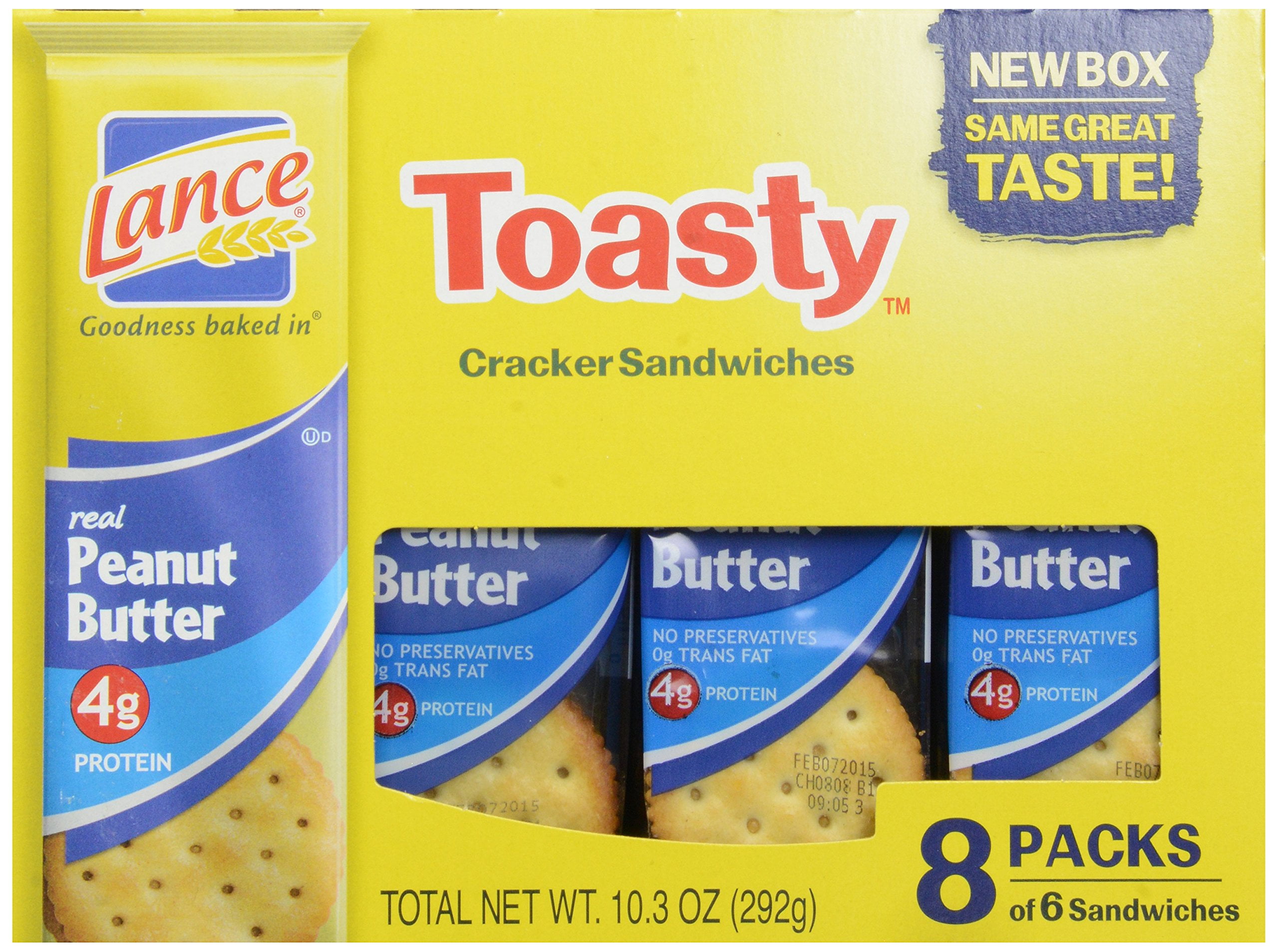 Lance Toasty Sandwich Crackers, 10.3 Oz