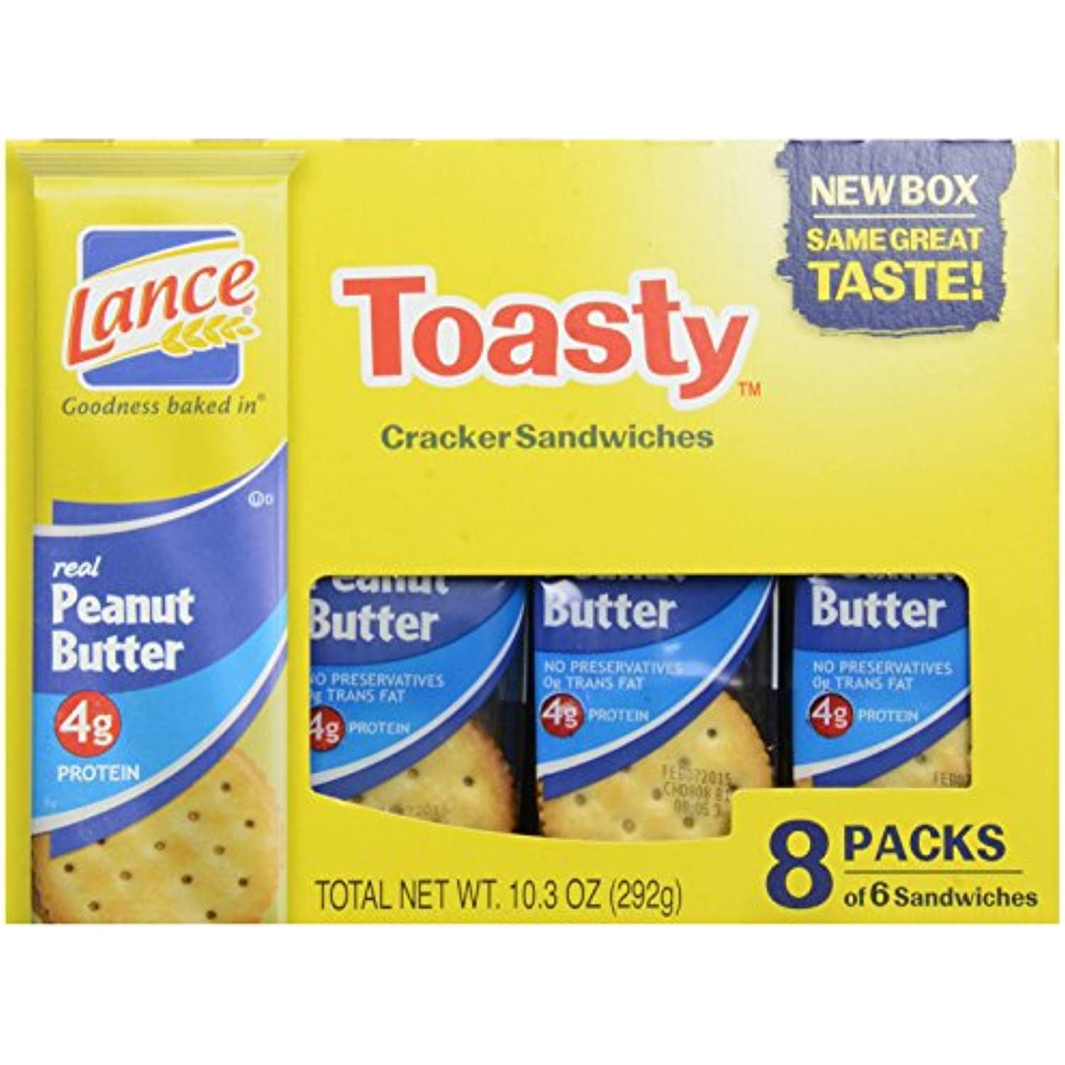 Lance Toasty Sandwich Crackers, 10.3 Oz
