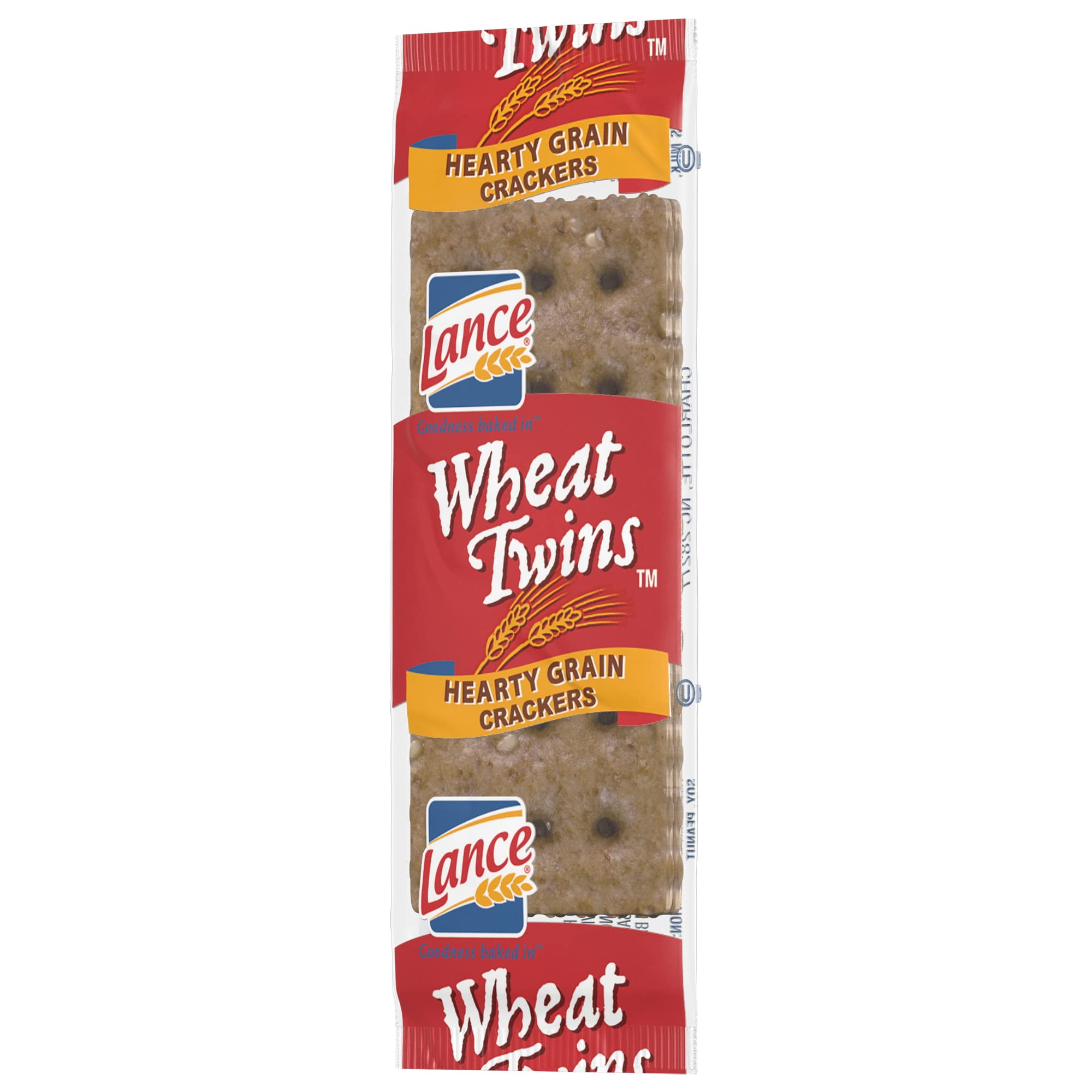 Lance Wheat Crackers, Wheat DMF15 Twins Single Serve, 500 Count