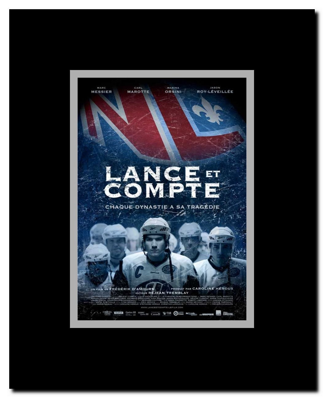 Lance et compte Framed Movie Poster