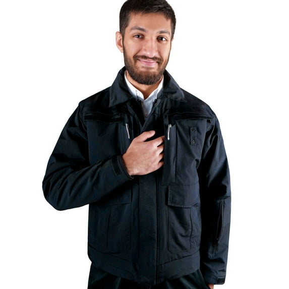 Lancer 3 in 1 Winter Waterproof Jacket with Removable Soft Shell Linner Jacket (NAVY BLUE) 5X-Large