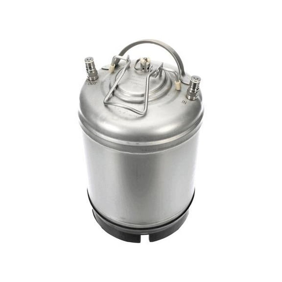 Lancer CKN25INX Genuine OEM Corny Keg - 2.5 gal, Ball Lock