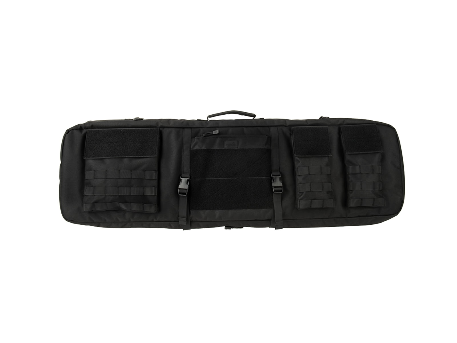 Lancer Nylon 3Way Carry 43in Double Rifle Gun Bag, Black