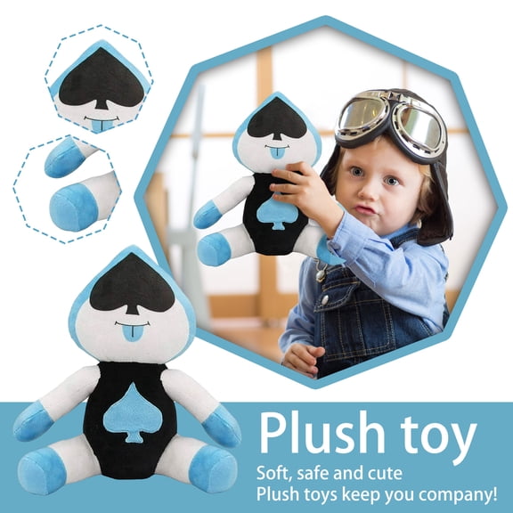 Lancer Plush Deltarune Game Plush Toys 9.8 In Adorable Soft Game Character Stuffed Doll Holiday Birthday Gift