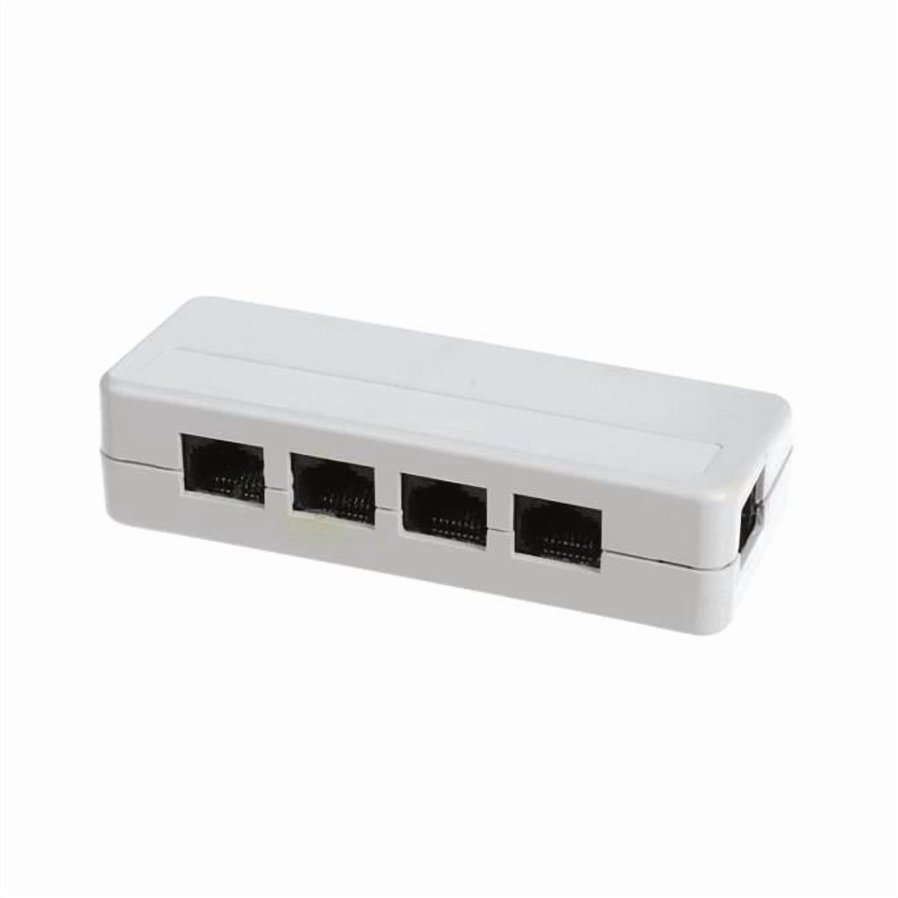 Lancer 0540 RJ45 Connector & Splitter - 1 x 4 - Walmart.com
